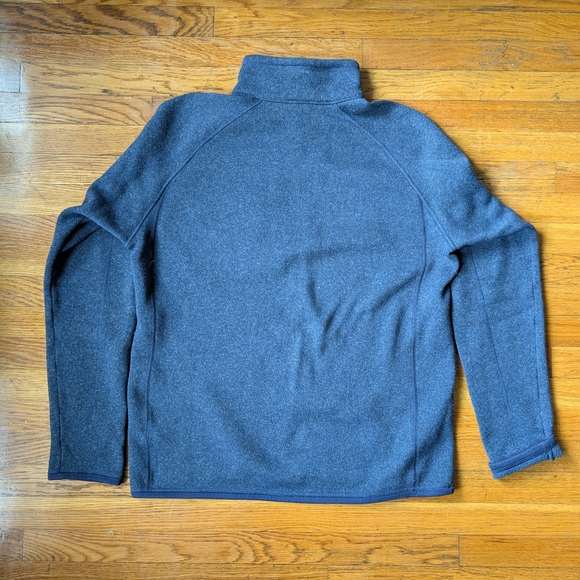 Patagonia Navy Quarter-Zip Fleece - Picture 2 of 6